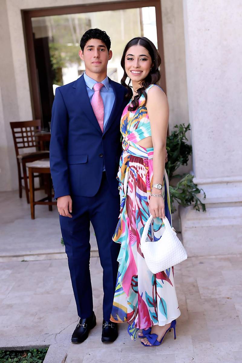 Donato Estrada y Valeria Suárez.
