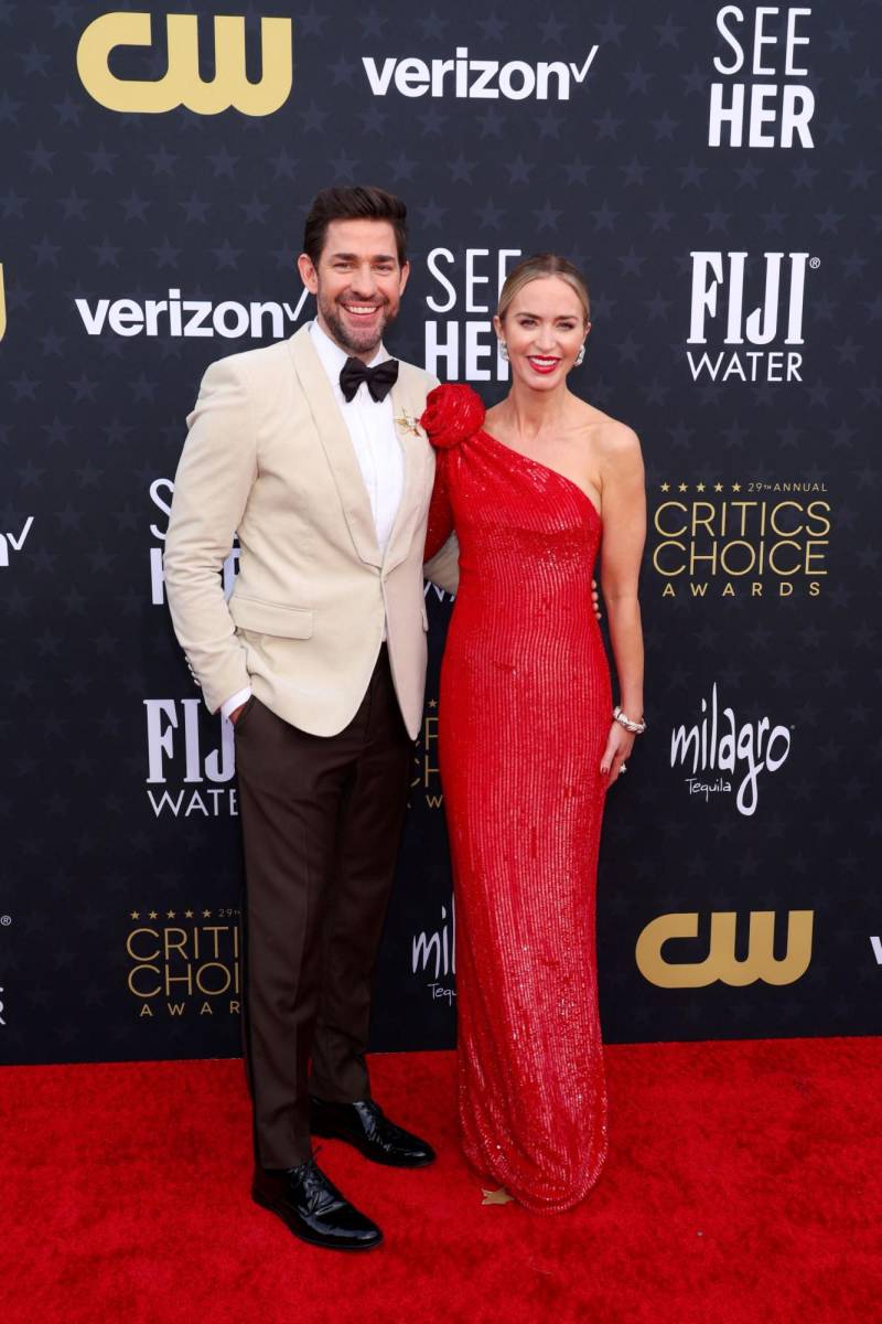 John Krasinski y Emily Blunt