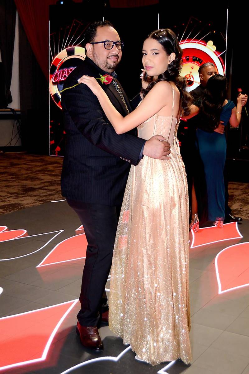 Marco y María Fernanda Raudales. 