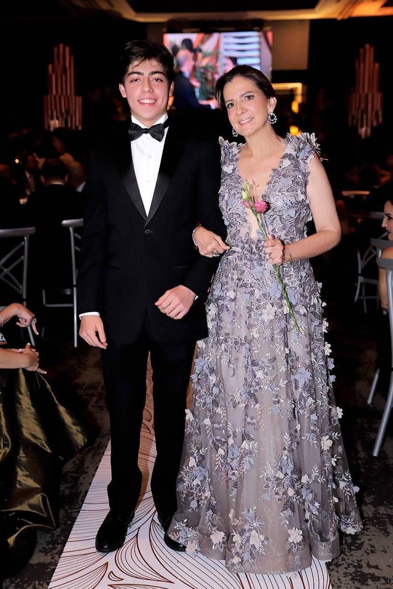 Alexei Rumman y Mariel Caldera.