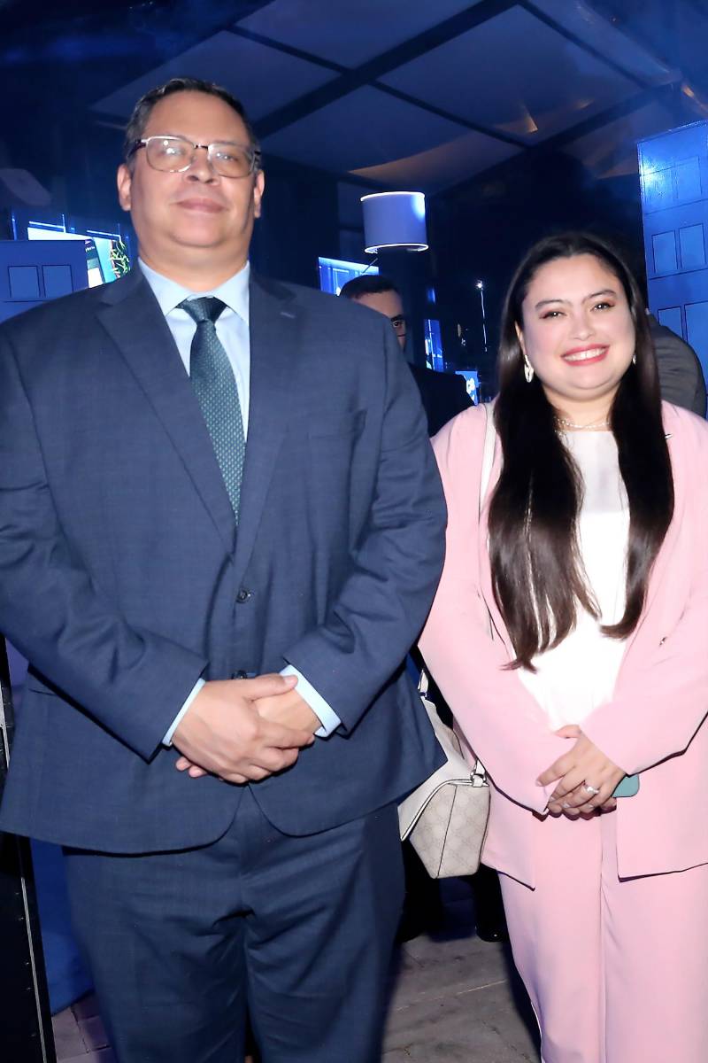 Fraklin Sanchez y Nadia Gallego. 