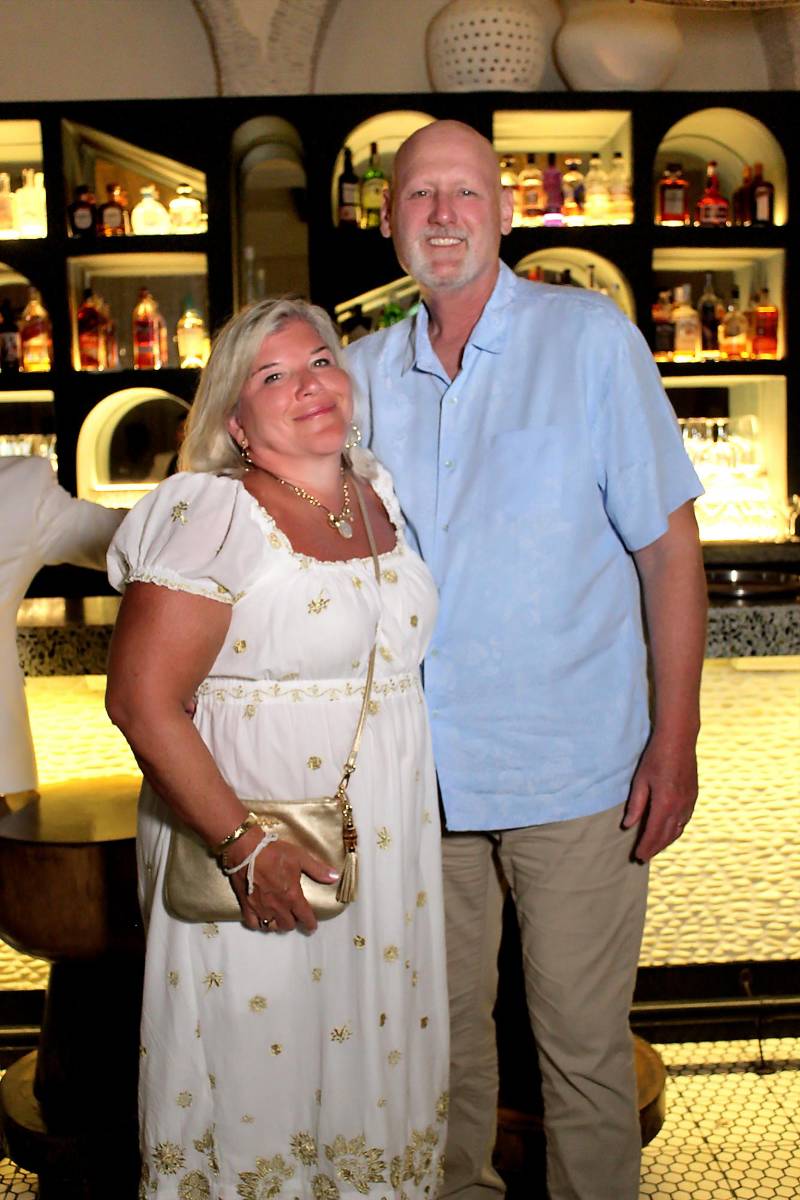 Peggy y Chris Marsh.