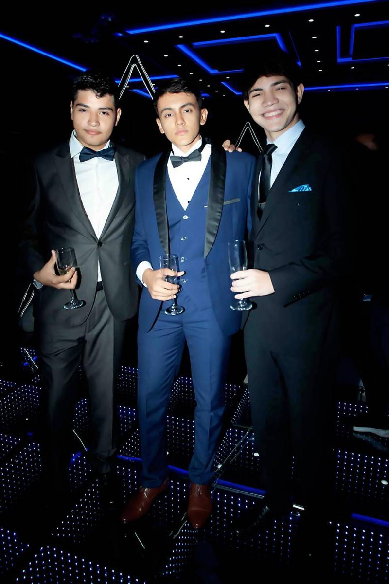 Carlos Rodríguez, Daniel Zelaya y Said Napky.