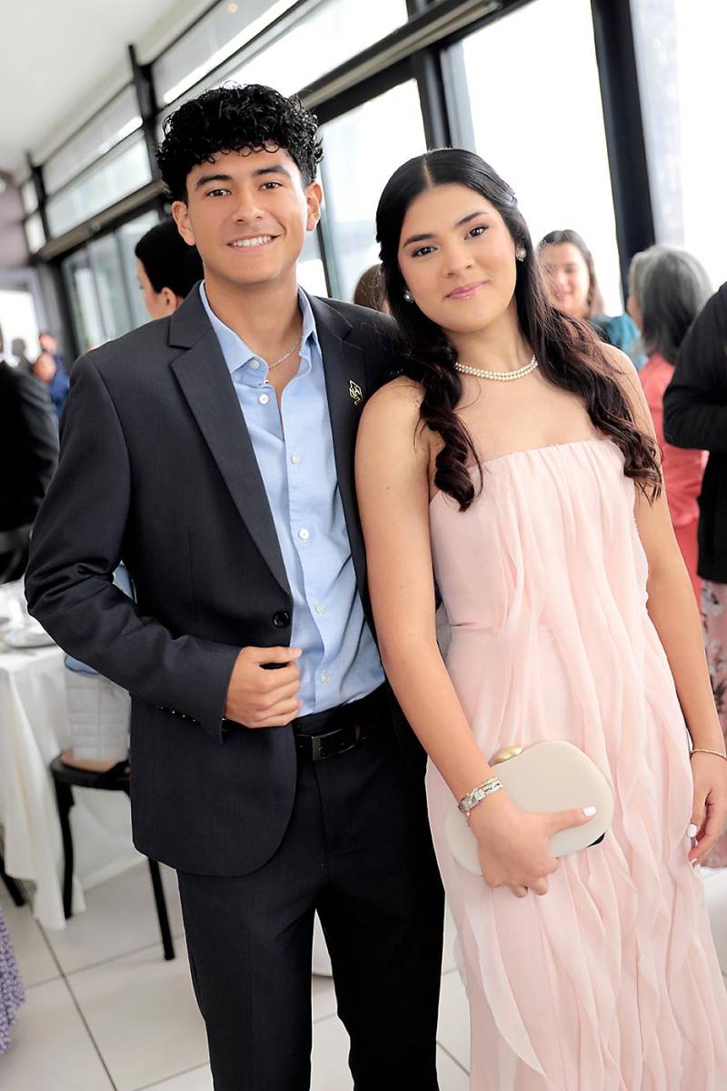 Daniel Reconco y Geshi Handal.