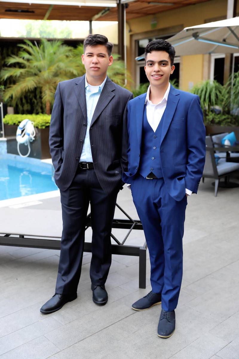 Angelo Hernández y Sebastián Morán.