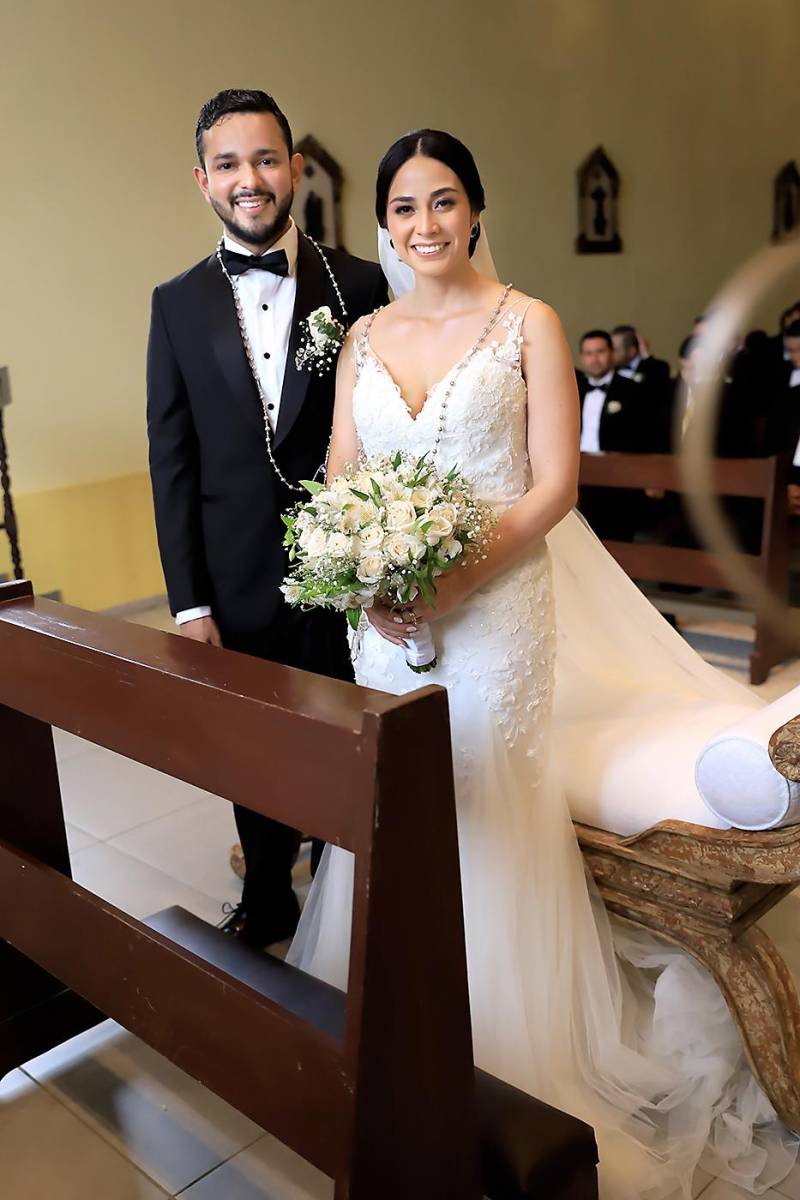 Así fue la boda de Michelle Clamer y Rolando Montero