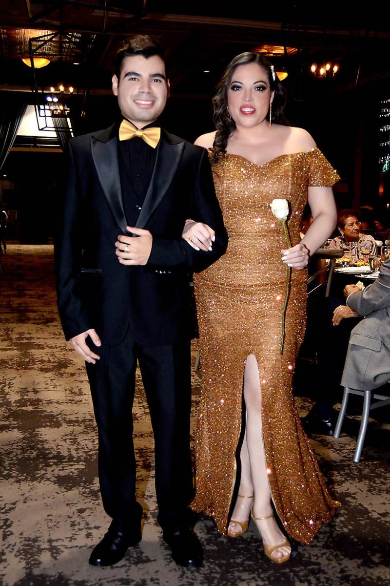 Diego Ortiz y Alejandra Cálix.