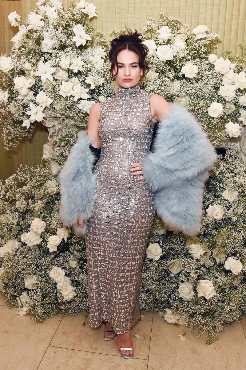Lily James.