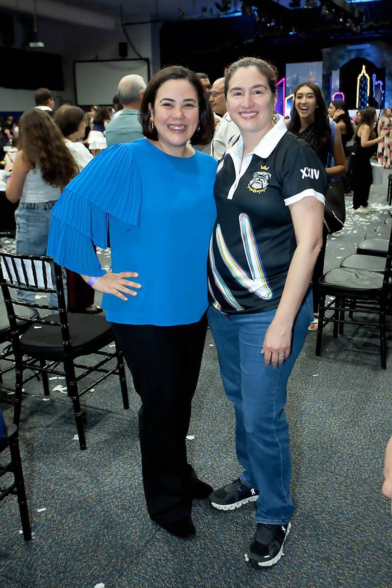 Silvia de Paguada y Caterina Membreño.