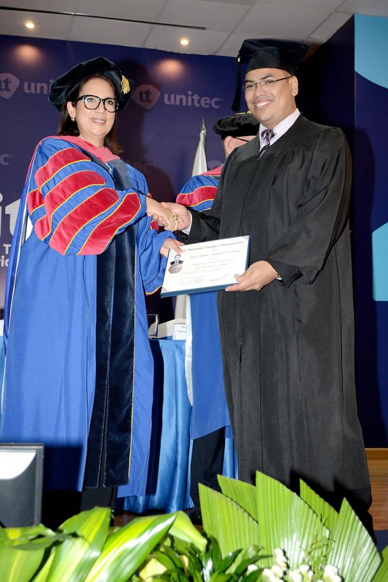 Graduaciones de Posgrado de UNITEC de Tegucigalpa 2025