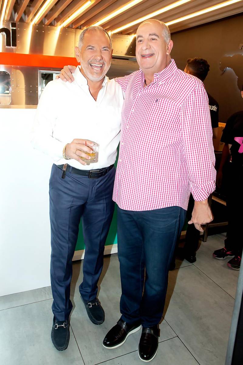 Ernesto Icaza y Taufic Andonie