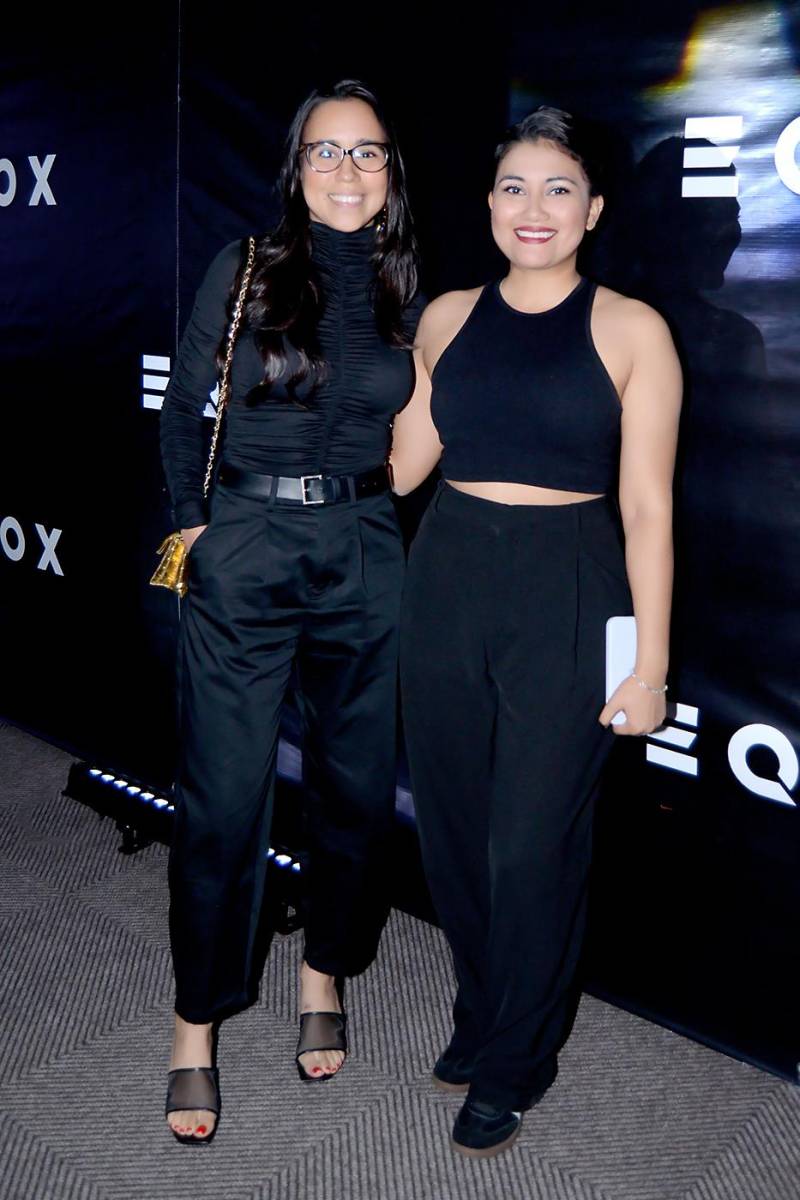 Rebecca Ayestas y Rosa Sierra.
