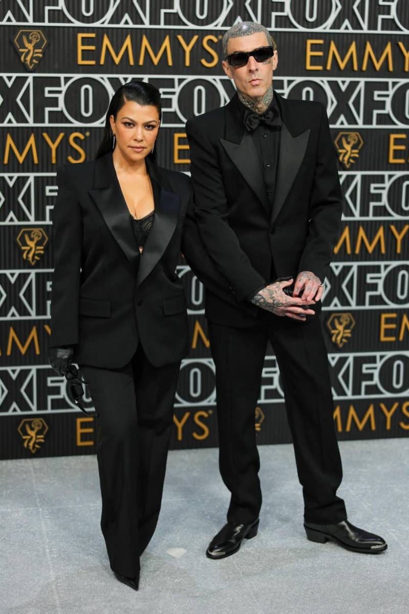 Kourtney Kardashian y Travis Barker.