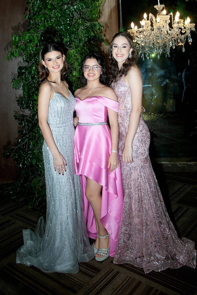María Elisa Peña, Rocío Ayala y Natalia Pacheco.
