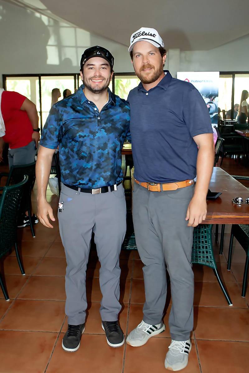 Francis Ewes y Andrés Canahuati.
