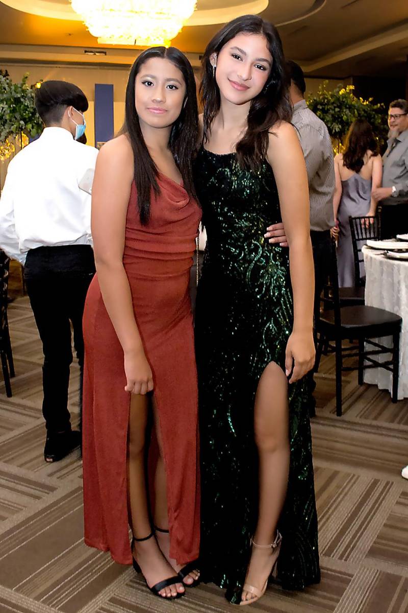 Jade Ventura y Angelina Faustino.