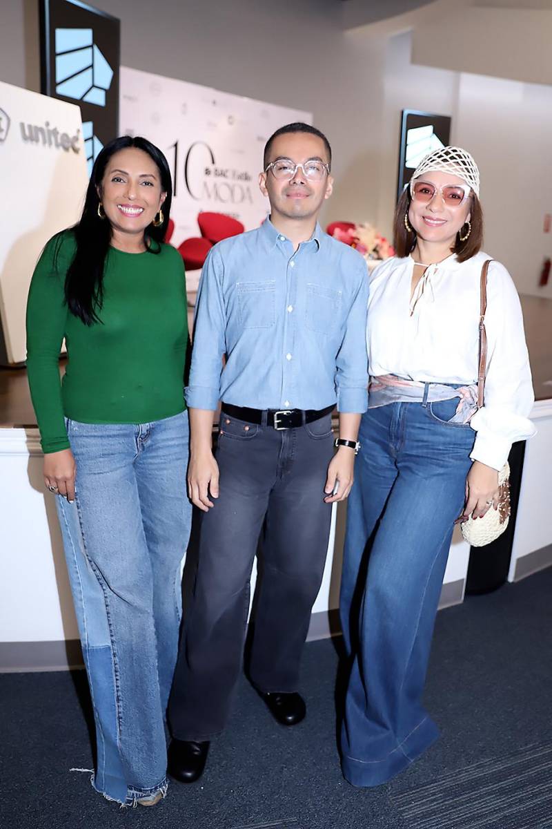 Belkis Paz, Tirso Rubio y Sandra Noguera.