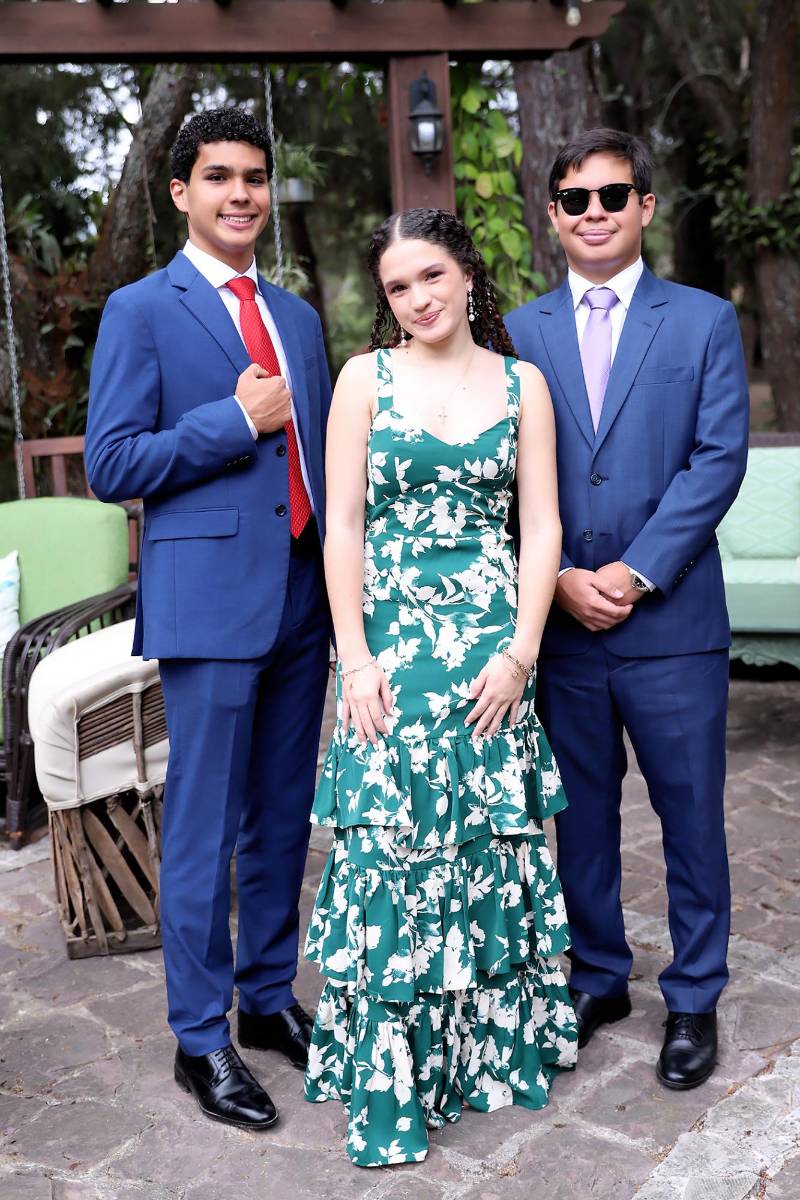 Rodrigo Jeff, Caterina Memoli y Fernando Oliva.