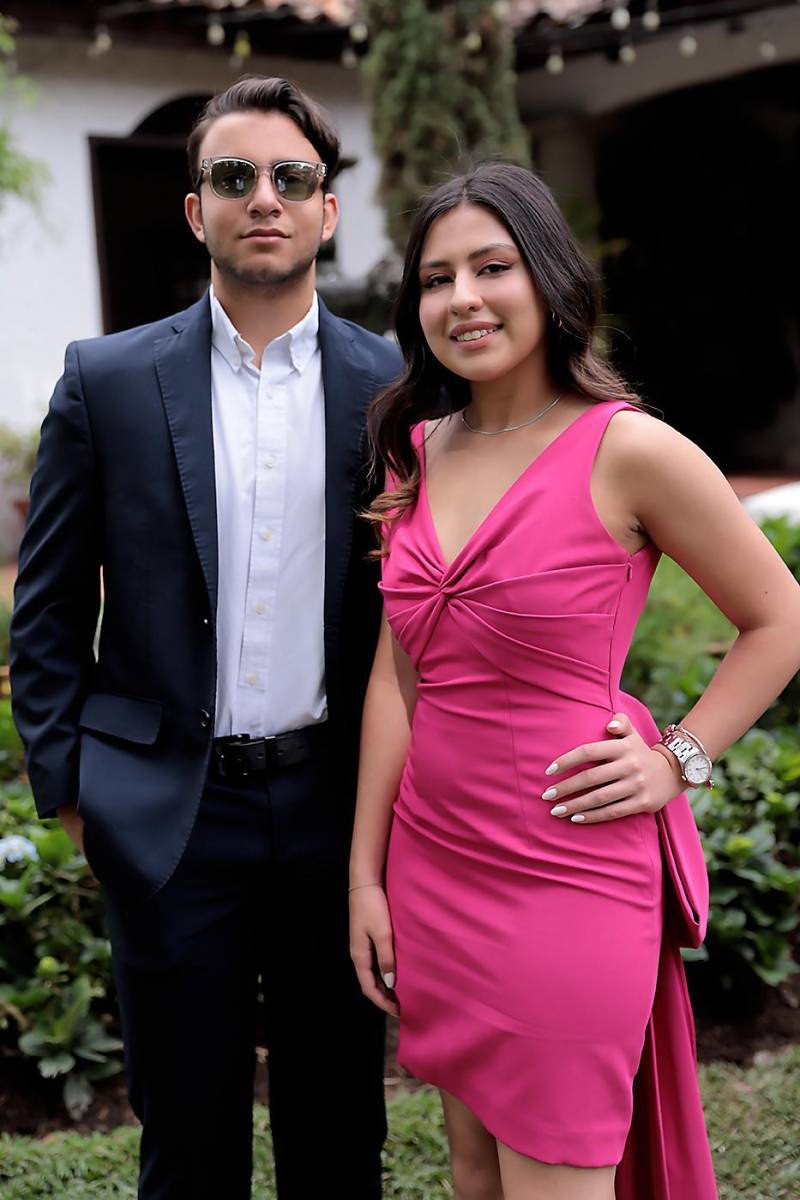 Juan Montoya y Fabiana Pinto.