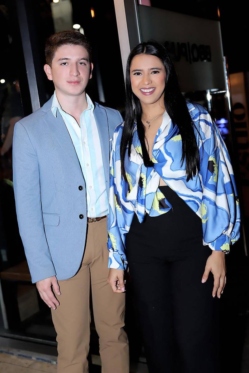 Emir Rivera y Norma Farías.