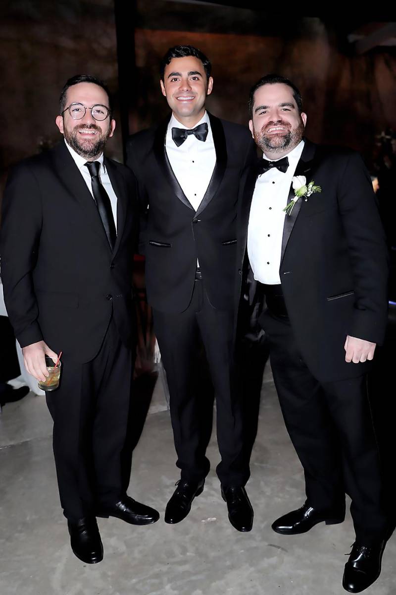 Gabriel Balladares, Alberto Sikaff y Carlos Balladares