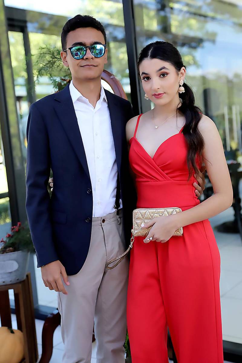 Adrián Destephen y Kiara Carcamo