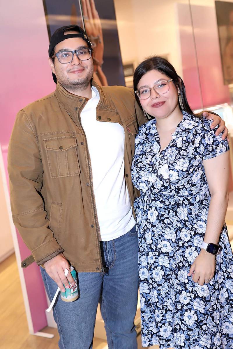 Alejandro Cruz y Georgina Cano. 