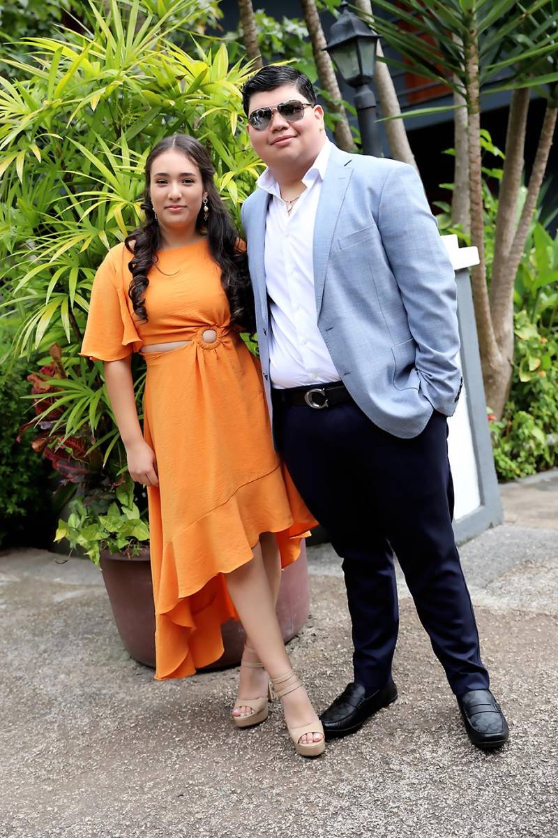 Yohaly Rodas y Ricardo Molina
