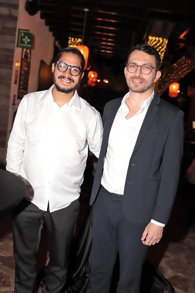 Brian Pagoaga y Ángel Fajardo.