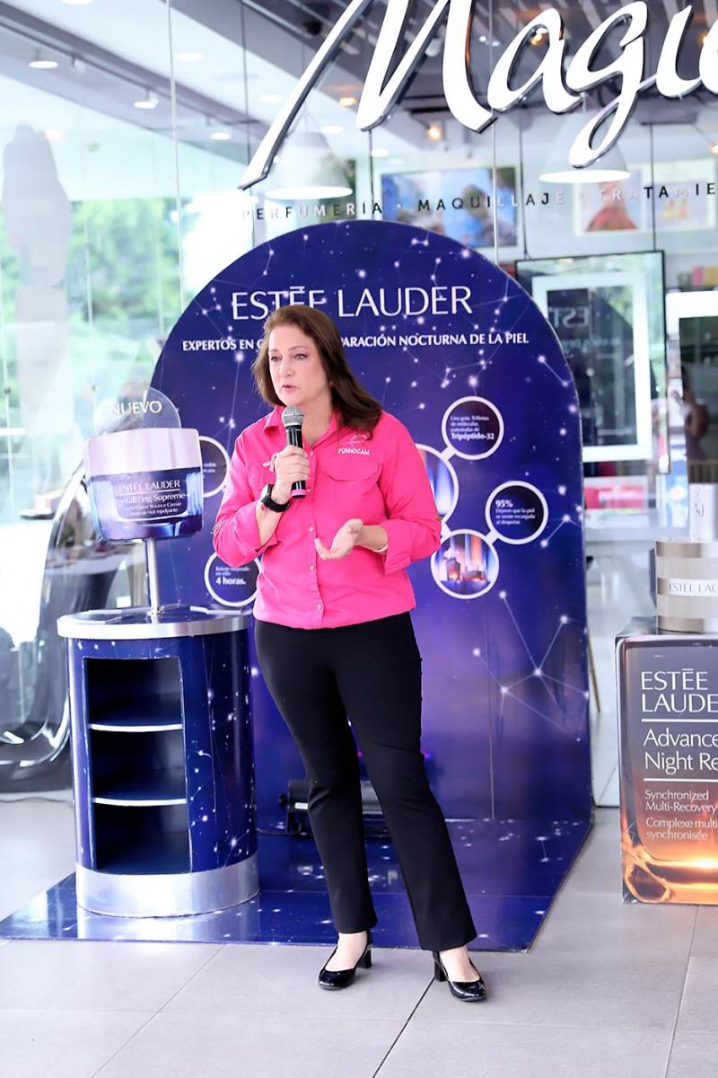 Perfumería Magie junto a Estée Lauder inauguran el mes rosa