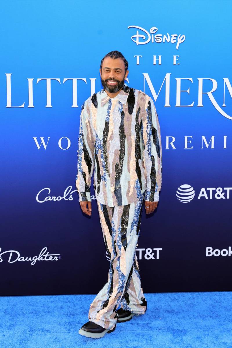 Daveed Diggs, quien interpreta al crustáceo Sebastián.