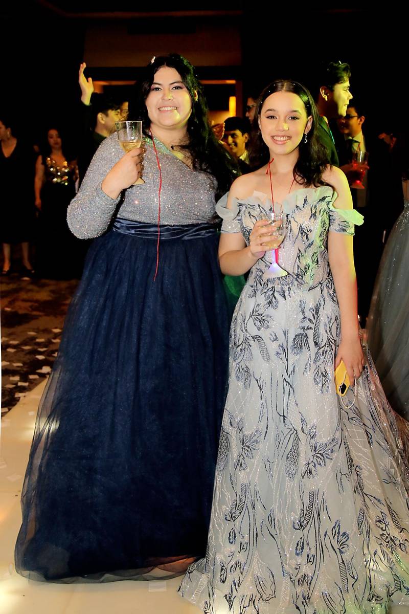 Liz Irias y Michelle Godoy