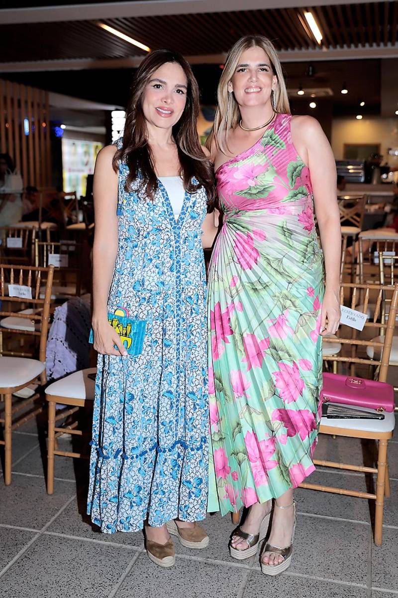 Ana Melissa Paz y Giovanna Ravelo.