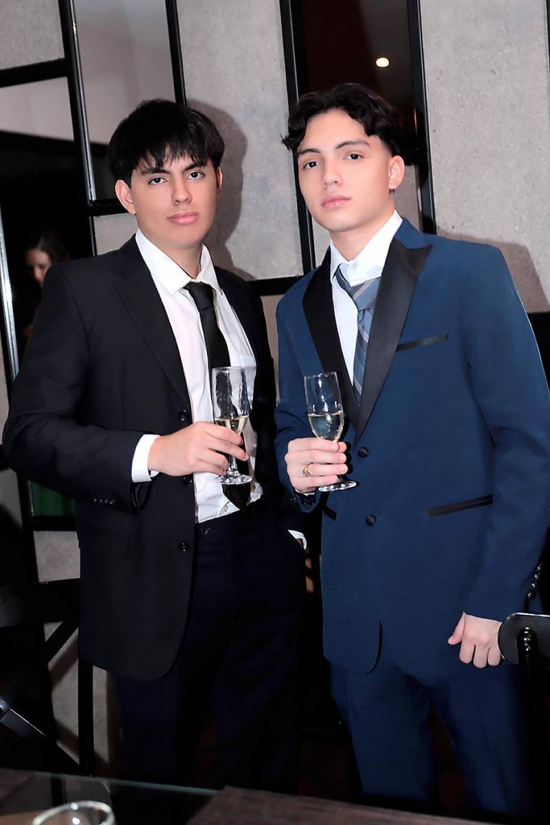 Adrián Chávez y Christian Midence