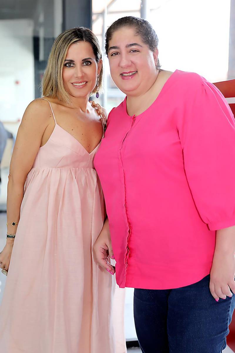 Erika Andonie y Mate Canahuati.