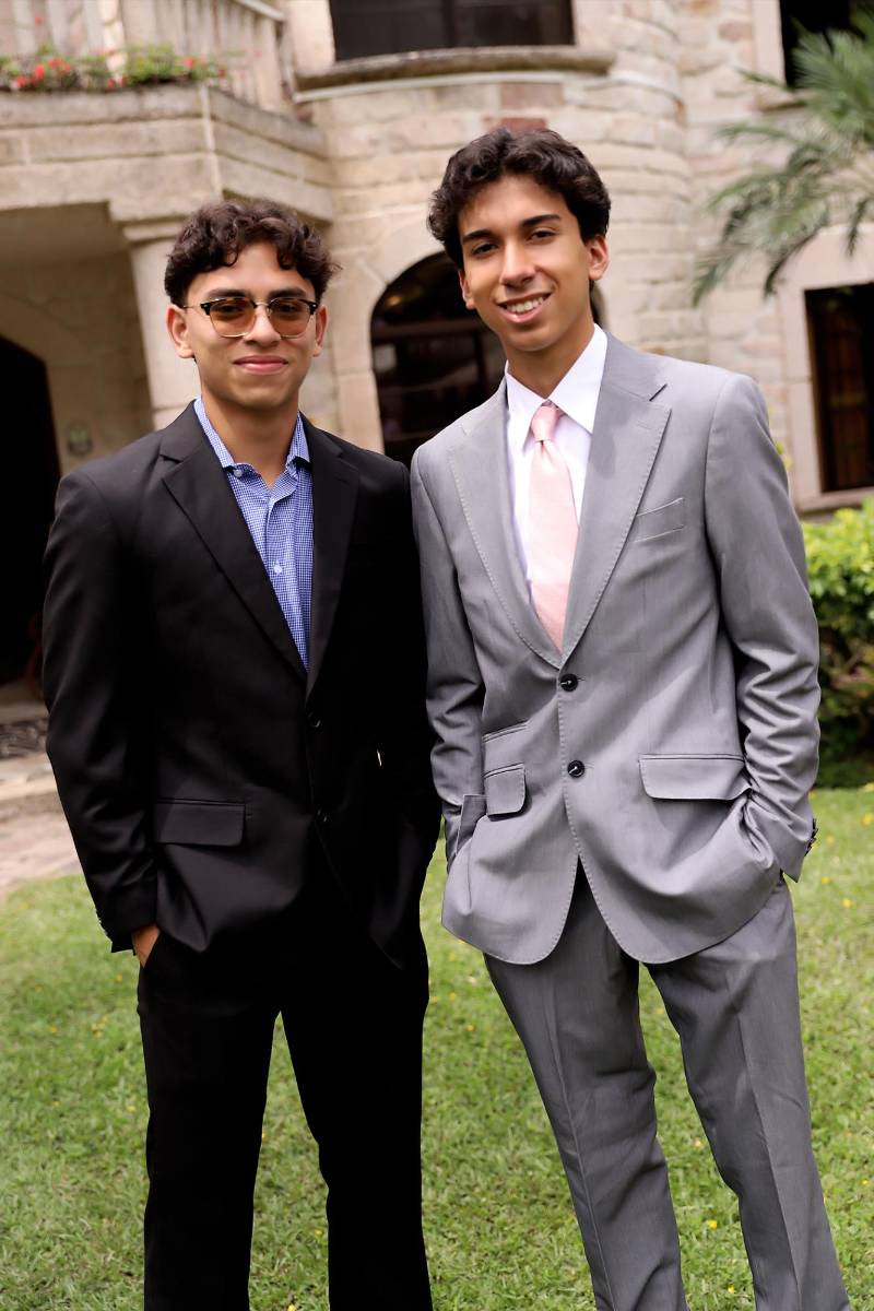 Lucas Oyuela y Andrés Santiago Aguilar