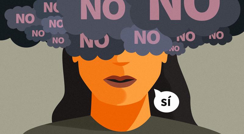 Aprende a decir NO. Conocer tus límites es importante, ya que mayor interacción social y la alegría forzada puede agregar presión para retratar la ‘’’perfecta actitud festiva”. Pero si cierto evento social te está molestando, es perfectamente aceptable no asistir a algo. Sin embargo ten cuidado esto puede llevarte a un estado ‘’desconectado’’ todo el tiempo, lo que tampoco es saludable. 