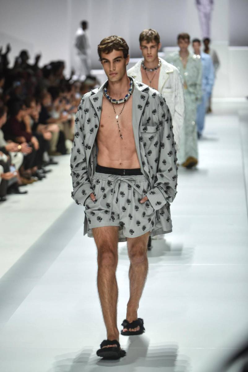 Pijama Party en la pasarela SS2026 de Dolce&amp;Gabbana