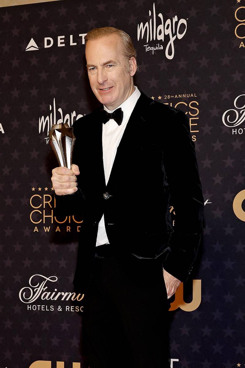 Bob Odenkirk ganador del premio de Mejor Actor en Serie Dramática por "Better Call Saul"