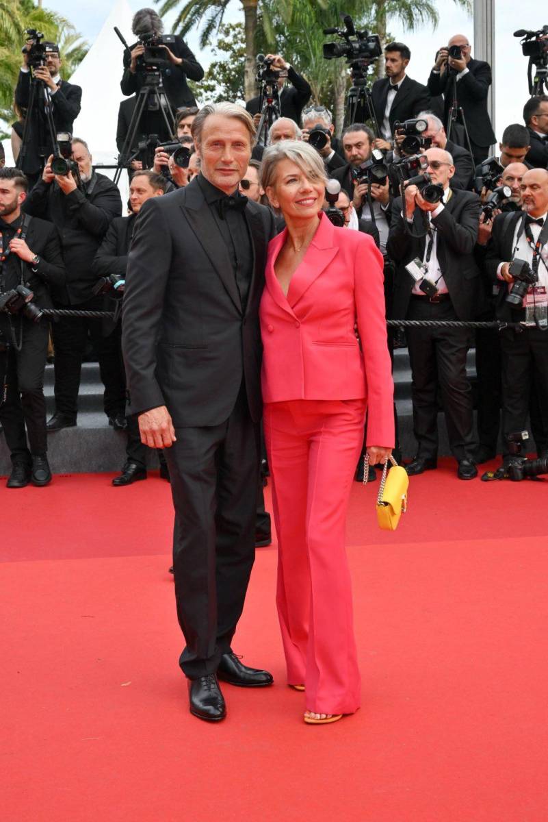 Mads Mikkelsen y Hanne Jacobsen 