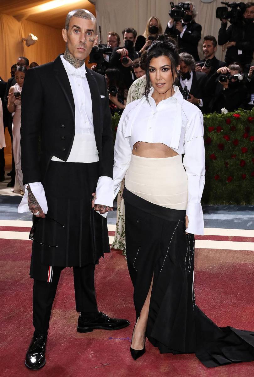 Kourtney Kardashian y Travis Barker