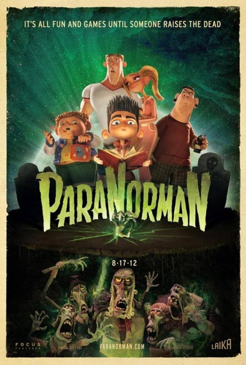 <b>Paranorman</b>La trama se centra en los desafíos que enfrentan los residentes de un apacible pueblo, el cual se ve abruptamente asediado por una inesperada invasión de zombis. En su desesperación, recurren a Norman, un joven marginado que posee la inusual habilidad de comunicarse con los muertos. A medida que se convierte en un inesperado héroe, Norman se ve obligado a enfrentar una variada gama de aterradores seres para poder rescatar a sus vecinos
