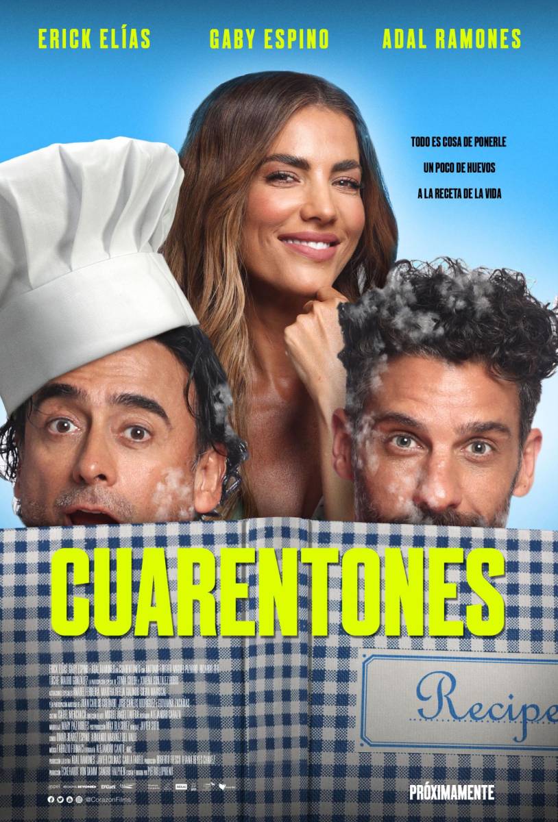 CuarentonesTras una tragedia, un chef se une con un par de amigos y participa en un concurso culinario.