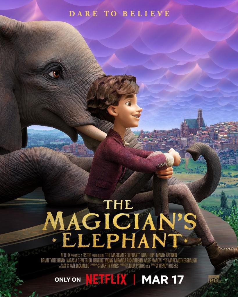 La elefanta del mago: estreno del 17 de marzo (NETFLIX).