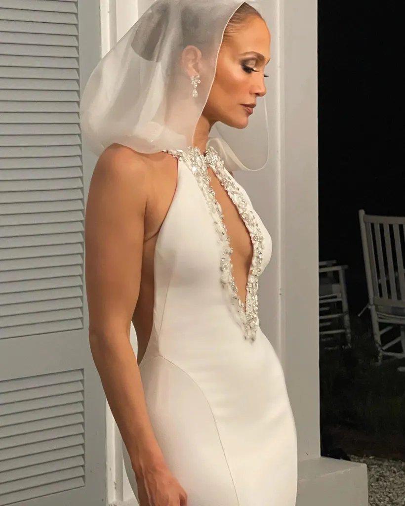 Los vestidos de Jennifer López en su boda con Ben Affleck