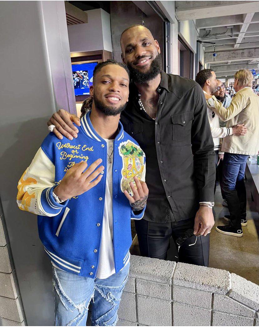 Damar Hamlin y LeBron James