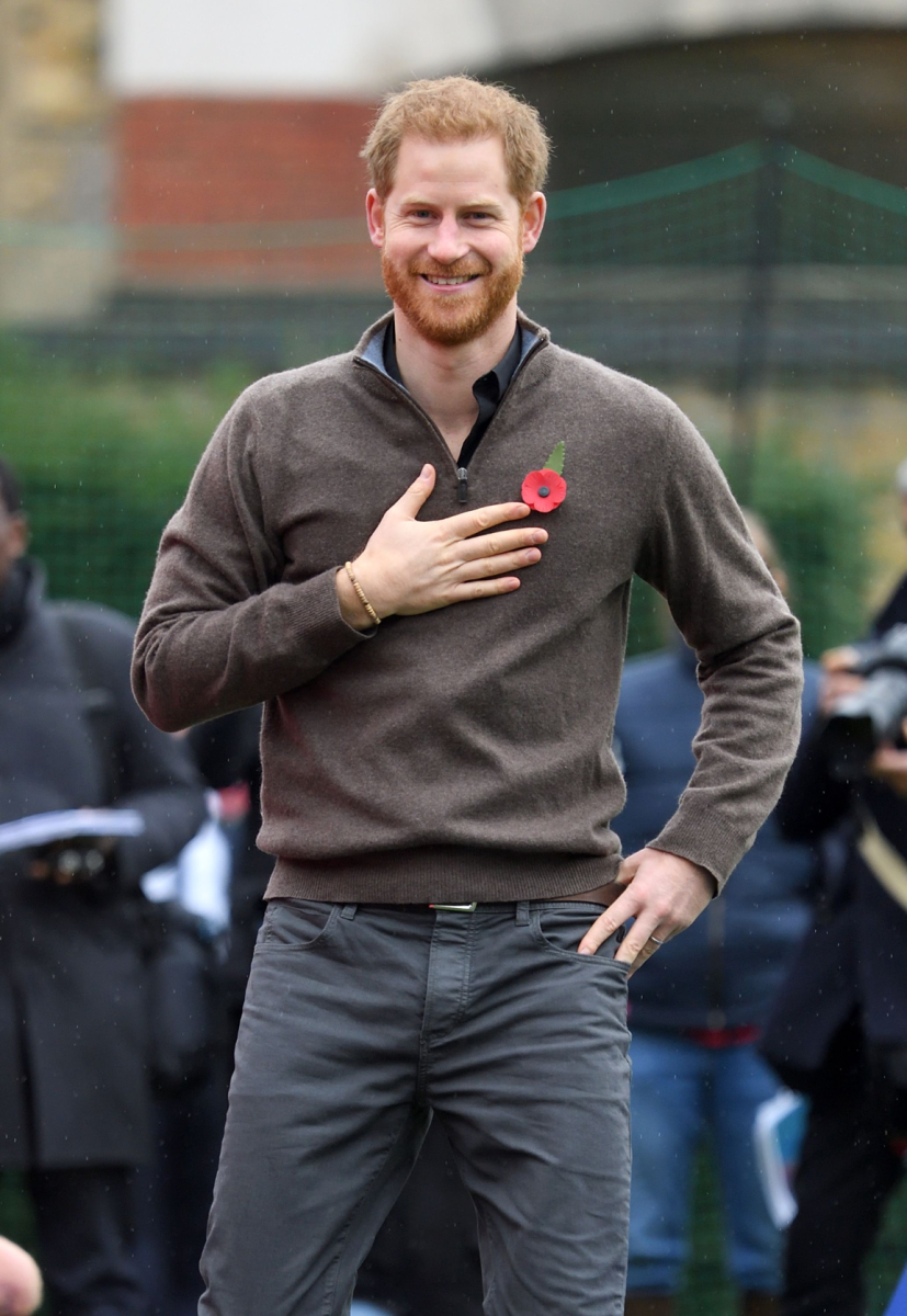 El príncipe Harry, quien no estará acompañado de su esposa Meghan, pues se quedará en California cuidando a sus hijos.