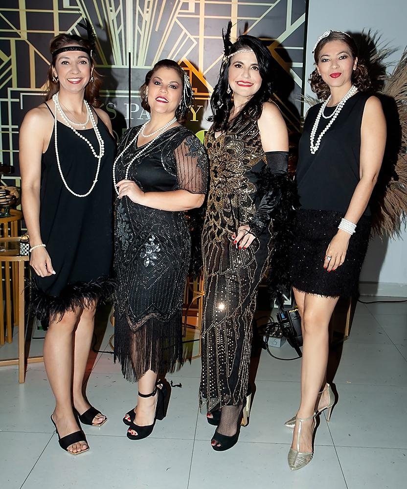 Claudia Simón, Martha Martínez, Claudia Kattan-Jordán, Ángela Castillo.