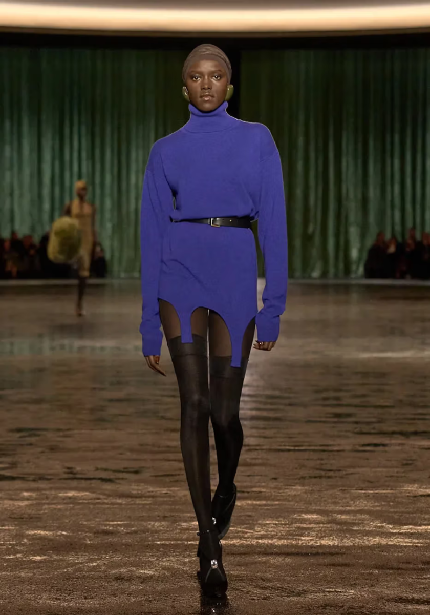 Saint Laurent presenta una sensual colección otoño/invierno 24/25