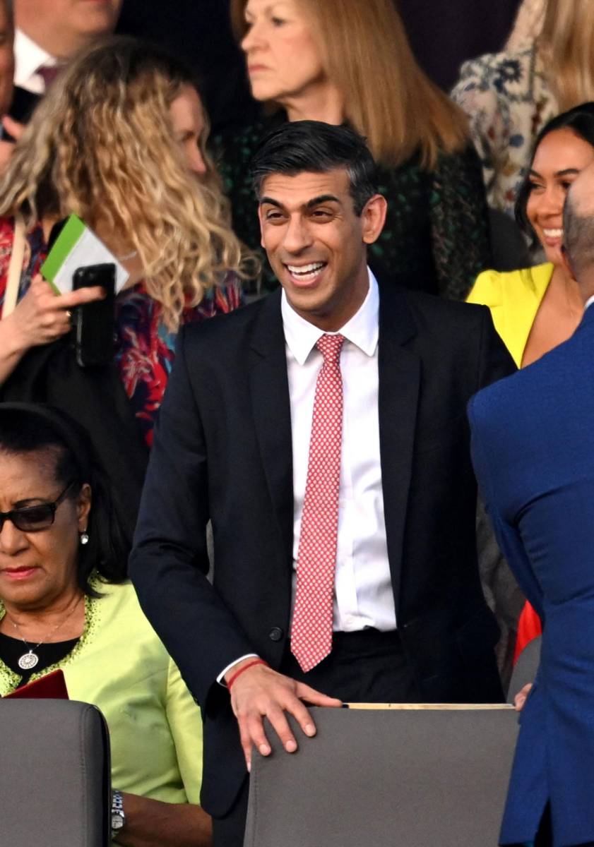 El primer ministro británico, Rishi Sunak 